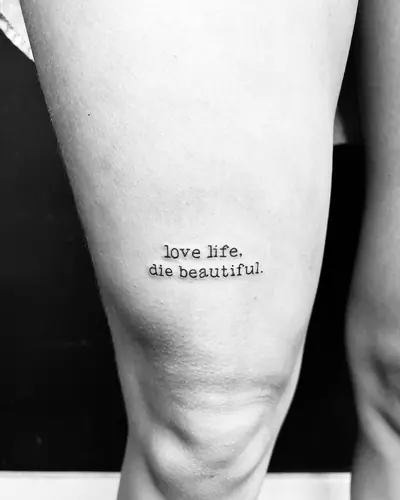 Black and grey tattoo by Daniel — WA Tattoo, Las Vegas