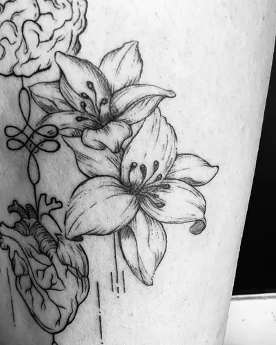 Black and grey tattoo by Daniel — WA Tattoo, Las Vegas