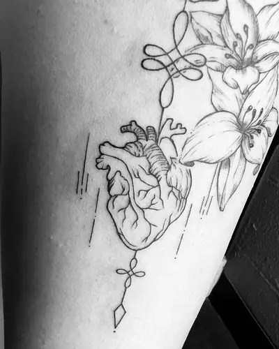 Black and grey tattoo by Daniel — WA Tattoo, Las Vegas