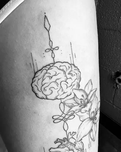 Black and grey tattoo by Daniel — WA Tattoo, Las Vegas