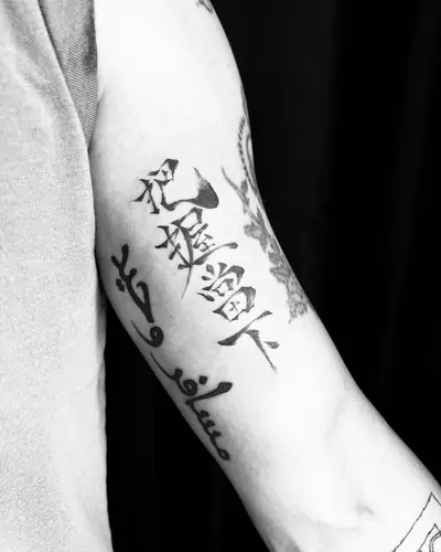 Black and grey tattoo by Daniel — WA Tattoo, Las Vegas