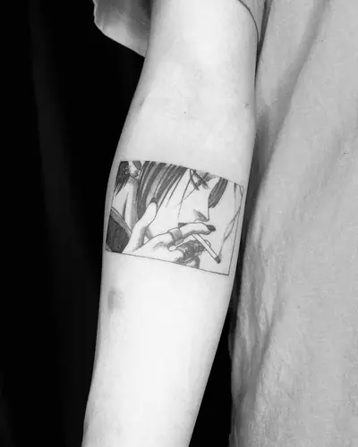 Black and grey tattoo by Daniel — WA Tattoo, Las Vegas