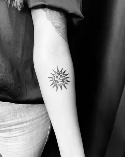 Black and grey tattoo by Daniel — WA Tattoo, Las Vegas